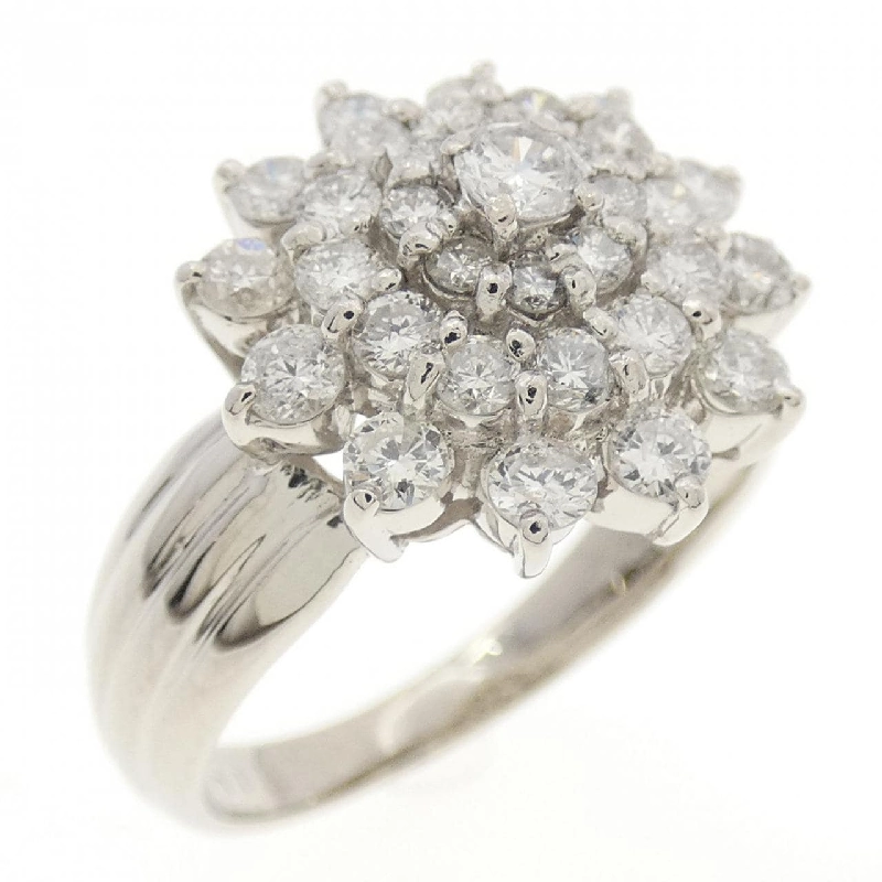 Nhẫn kim cương hoa PT900 1.00CT 671955