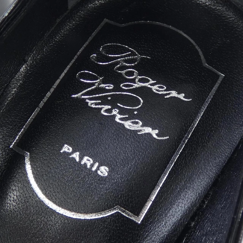 Giày cao gót ROGER VIVIER Belle Vivier Trumpet Patent - Hàng hiệu Chính hãng 827296