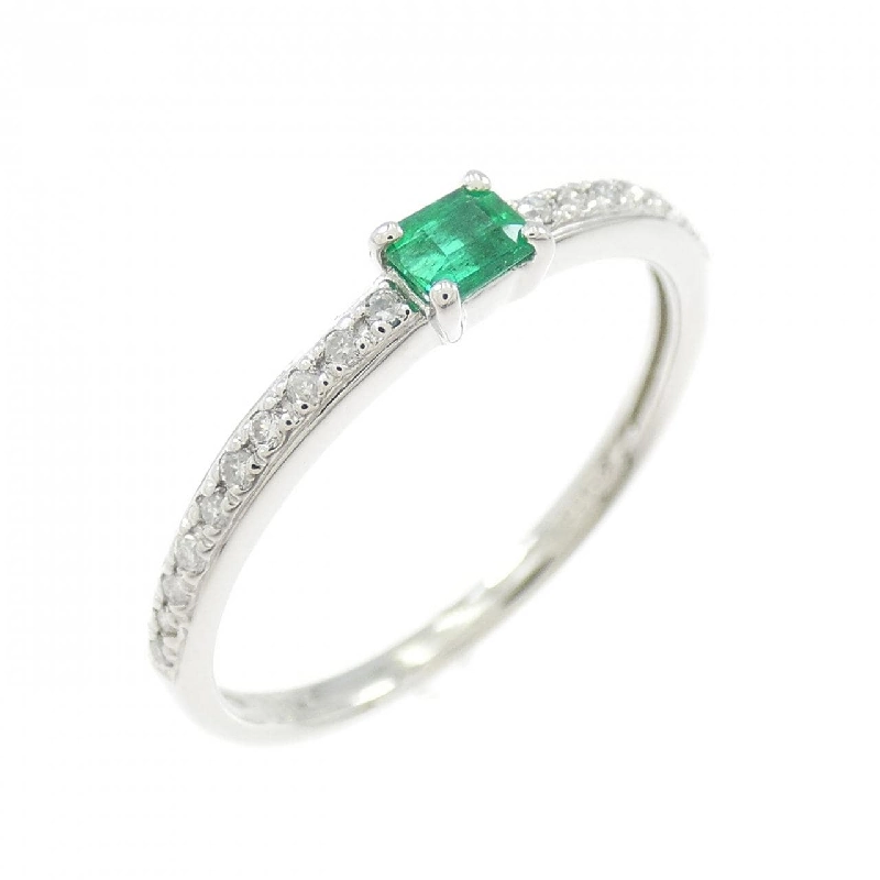 Nhẫn Emerald PT900 0.11CT - Hàng hiệu Chính hãng 852773