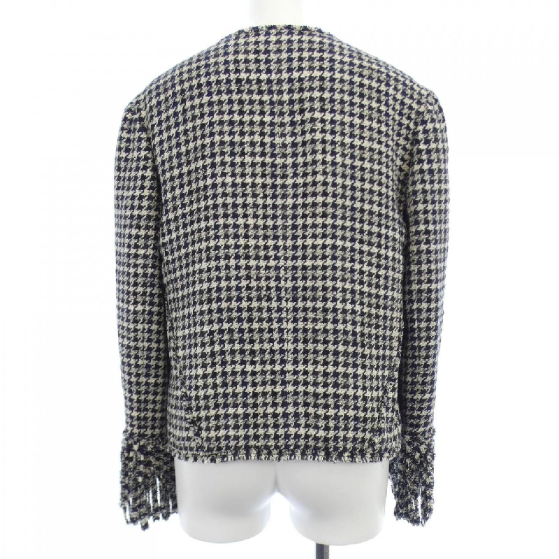 【Mã giảm giá】Áo khoác không cổ CHANEL 639215