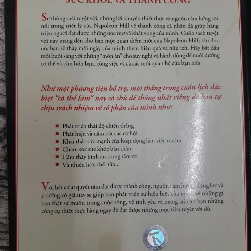 Kế hoạch làm giàu 365 ngày của Napoleon Hill 574982