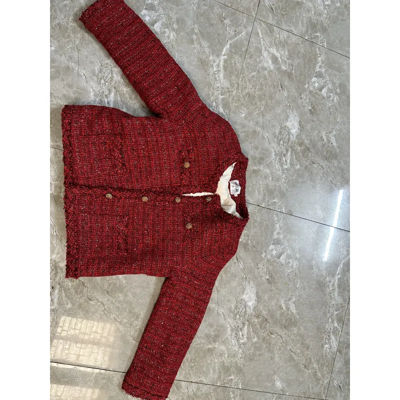 Áo dạ lót lông vũ. 100% lông vũ thật. Màu đỏ  603087