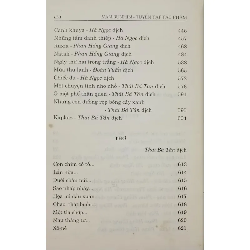 Ivan Bunhin tuyển tập tác phẩm 759079