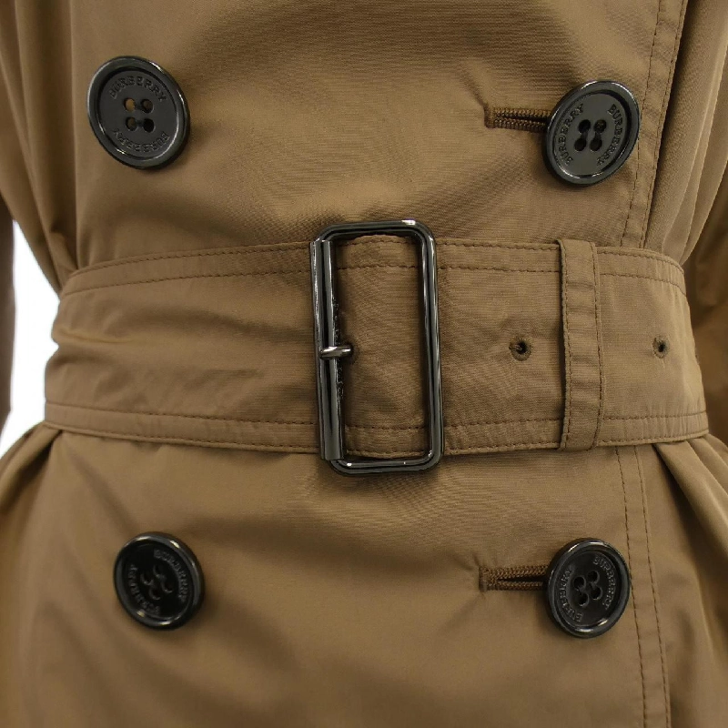 【Mã giảm giá】Áo khoác trench Burberry London 637726