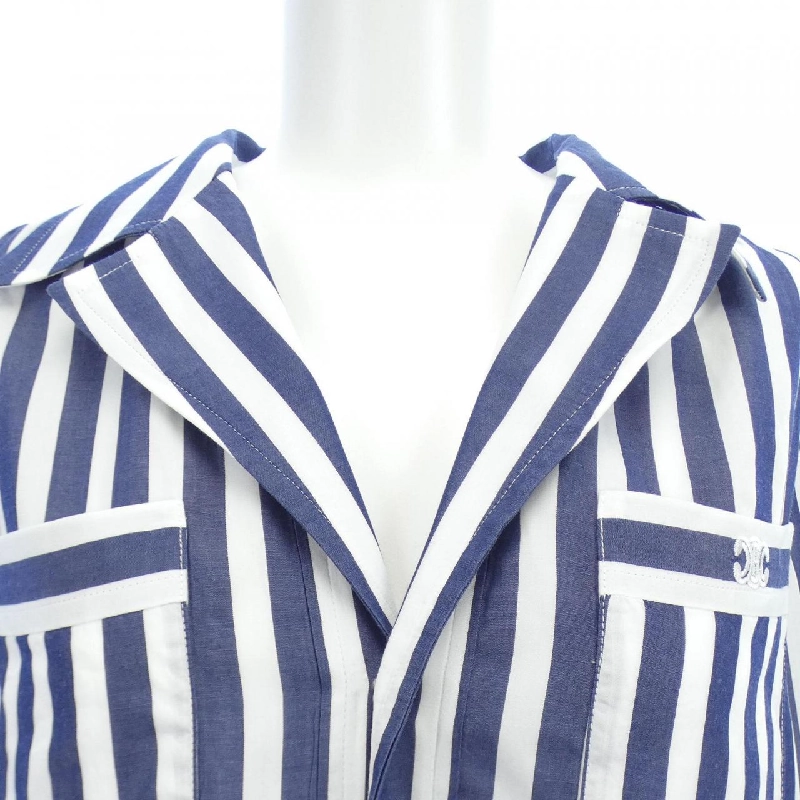 【Mã giảm giá】Áo sơ mi S／S CELINE 643384