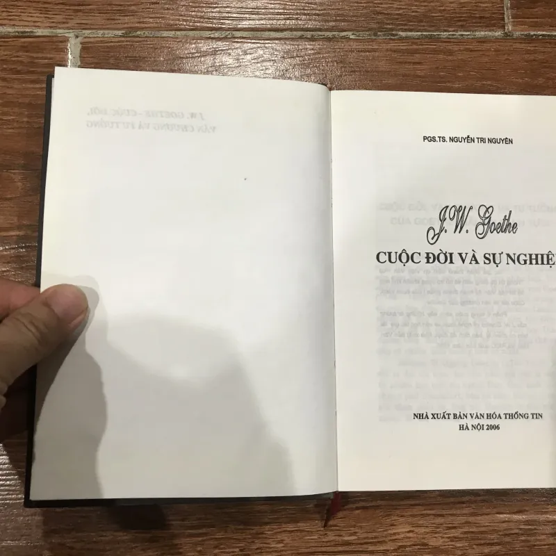 J. W. GOETHE CUỘC ĐỜI, VĂN CHƯƠNG VÀ TƯ TƯỞNG (10) 1000753