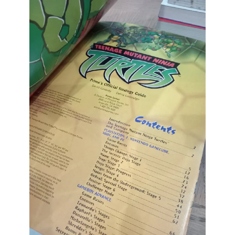 Prima's official strategy guide Teenage Mutant Ninja Turtles 681878