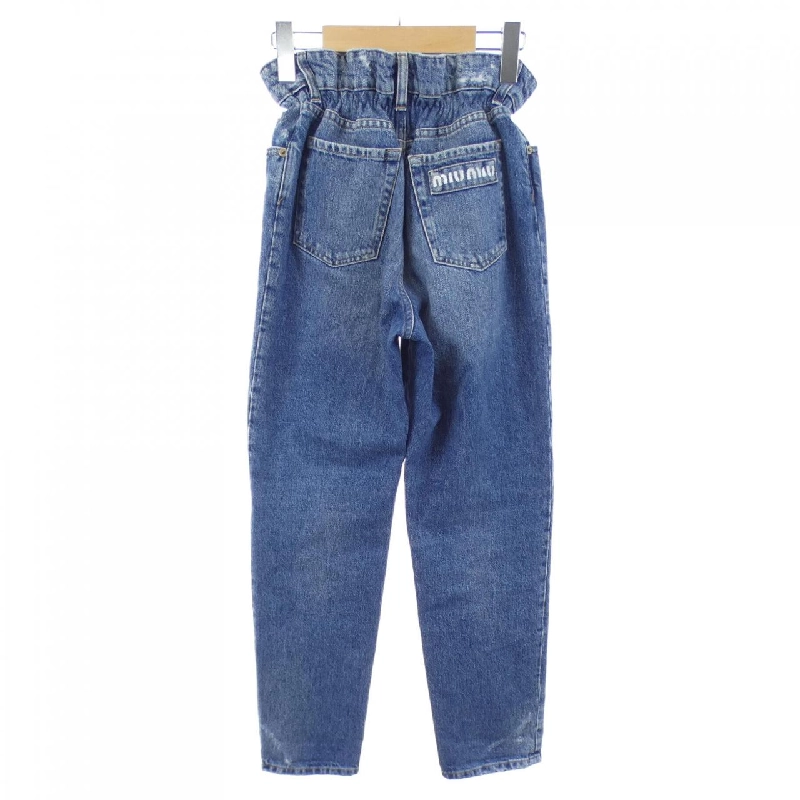 MIU MIU MIU MIU Logo GWP299 1ZGX Jeans - Hàng hiệu Chính hãng 810814