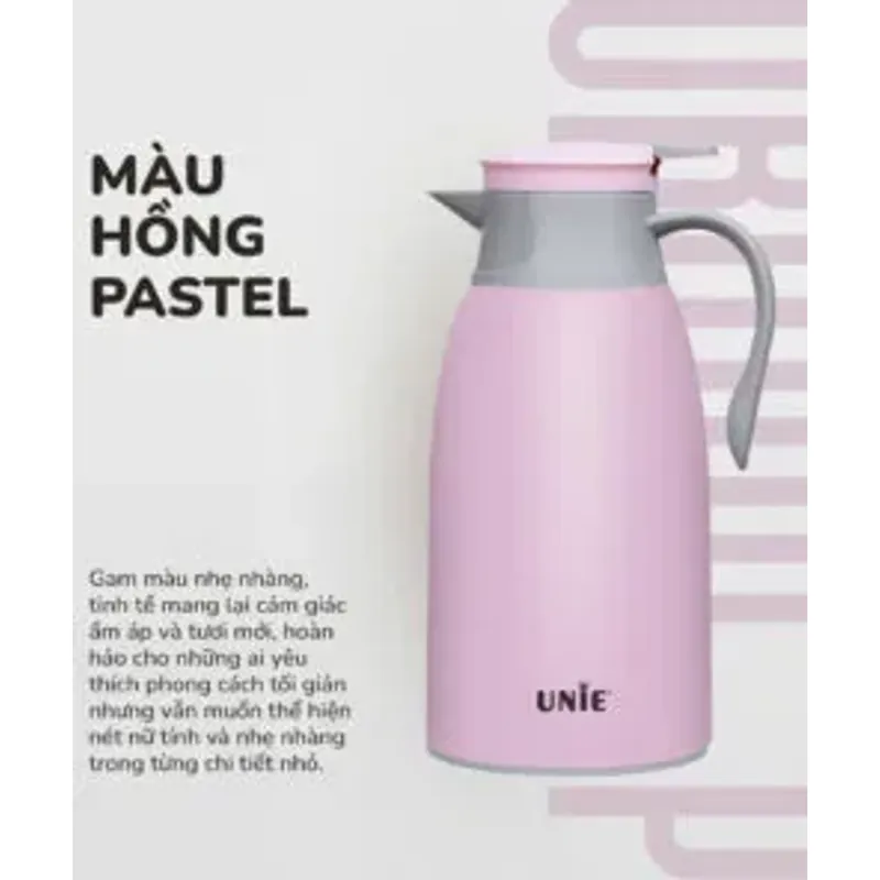 🔥 Phích giữ nhiệt UNIE UKW09-P – Giữ nóng/lạnh lâu, dung tích tiện lợi, chuẩn bền bỉ! 716063