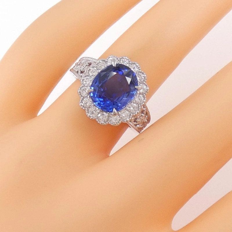 Nhẫn Sapphire PT900 3.444CT 672283