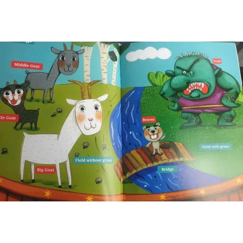 Sách tiếng Anh cho trẻ em - The Three Hungry Goats g 1009024