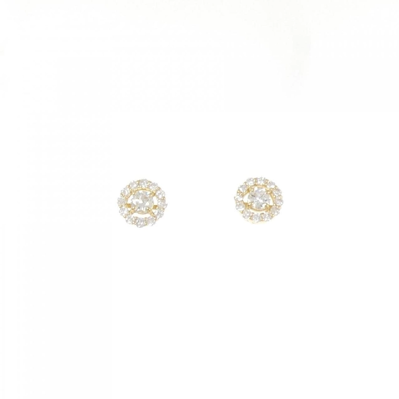 K18YG Bông tai kim cương 0.40CT - Hàng hiệu Chính hãng 873183