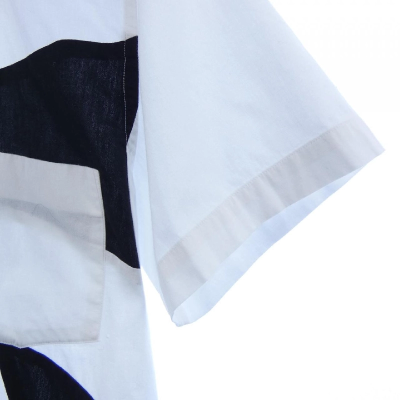 BLACK COMME des GARCONS 1M-B030 Áo Sơ Mi Ngắn Tay - Hàng hiệu Chính Hãng 812243