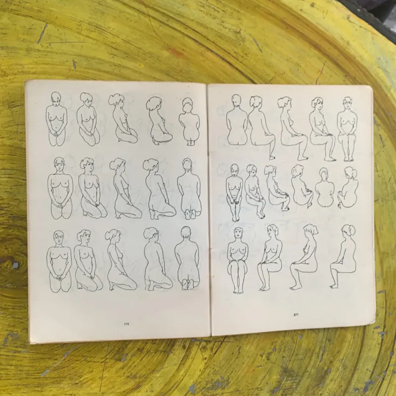 CẨM NANG HỘI HOẠ 6.000 TƯ THẾ ĐỘNG TÁC NGƯỜI 1023324