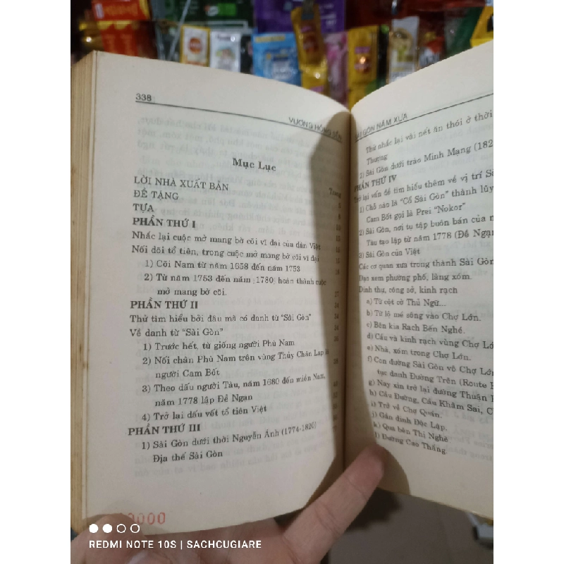 Sài Gòn năm xưa - Hồng Sển 1997 mới 80% ố Lịch sử Việt Nam HCM2702 930133