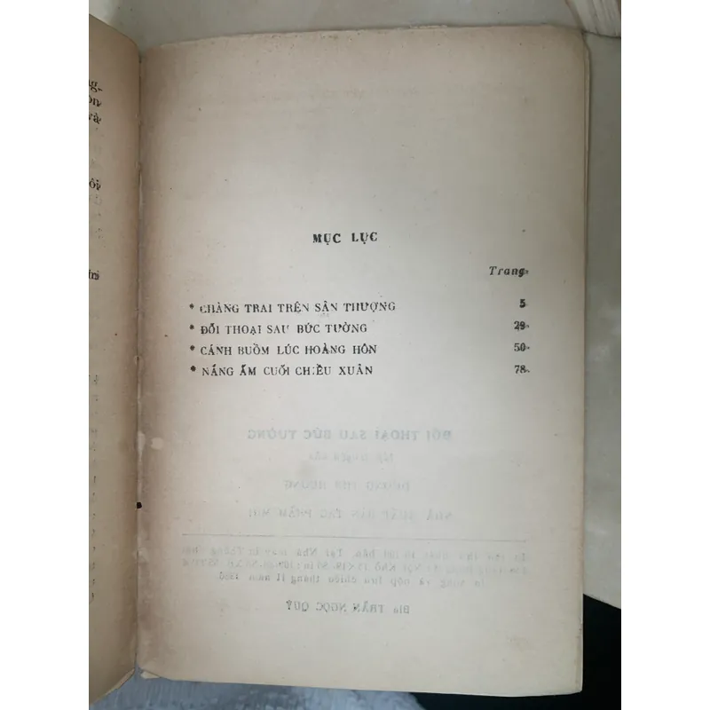 ĐỐI THOẠI SAU BỨC TƯỜNG - DƯƠNG THU HƯƠNG 621871