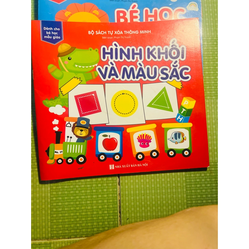 Sách tự xoá thông minh cho bé mẫu giáo _ tái sử dụng nhiều lần 546044
