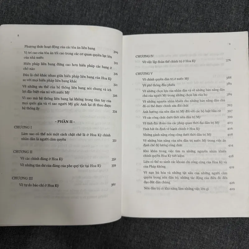 Nền dân trị Mỹ - Tocqueville (Bản in đầu) 778721