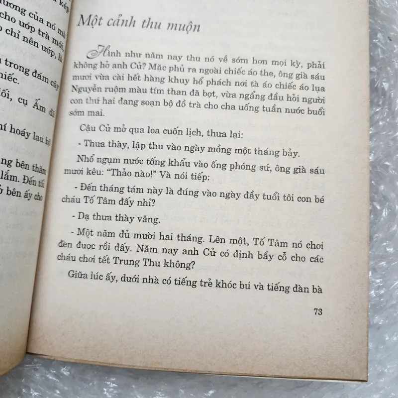 Một cảnh thu muộn | Nguyễn tuân  926910