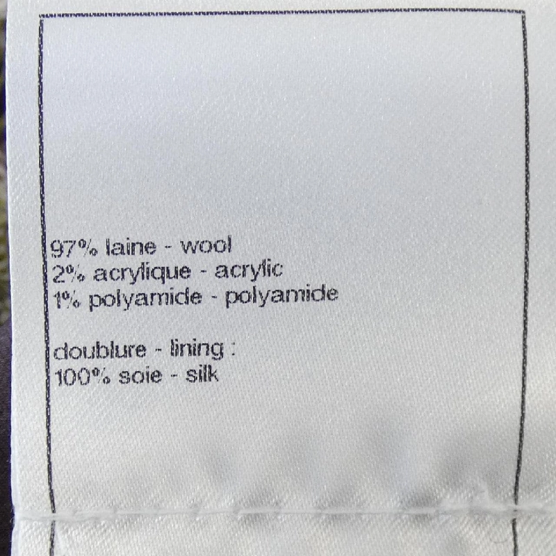 CHANEL P75217V66707 23A Áo khoác không cổ - Hàng hiệu Chính hãng 818171