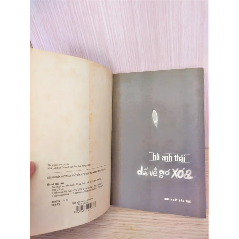 Sách: Dấu về gió xoá - TG: Hồ Anh Thái 763495