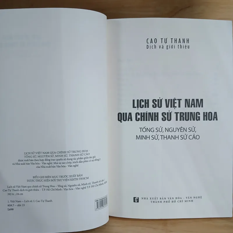Lịch Sử Việt Nam Qua Chính Sử Trung Hoa (Tống Sử, Nguyên Sử, Minh Sử, Thanh Sử Cảo) 592878