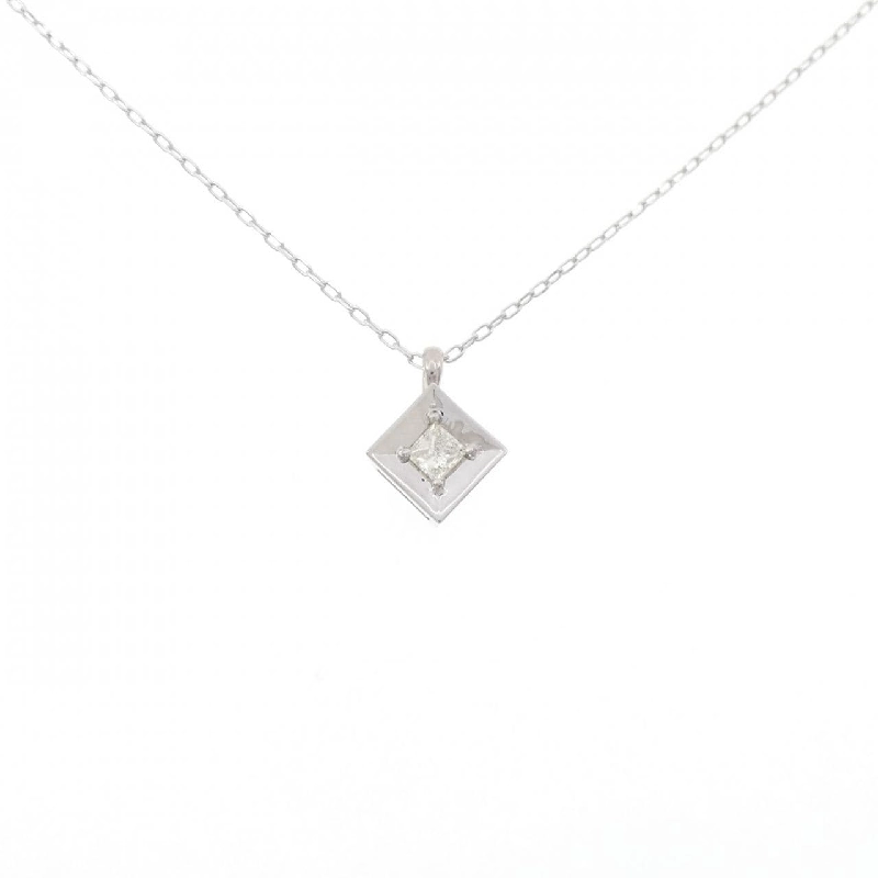 Dây chuyền kim cương K18WG 0.15CT - Hàng hiệu Chính hãng 863542