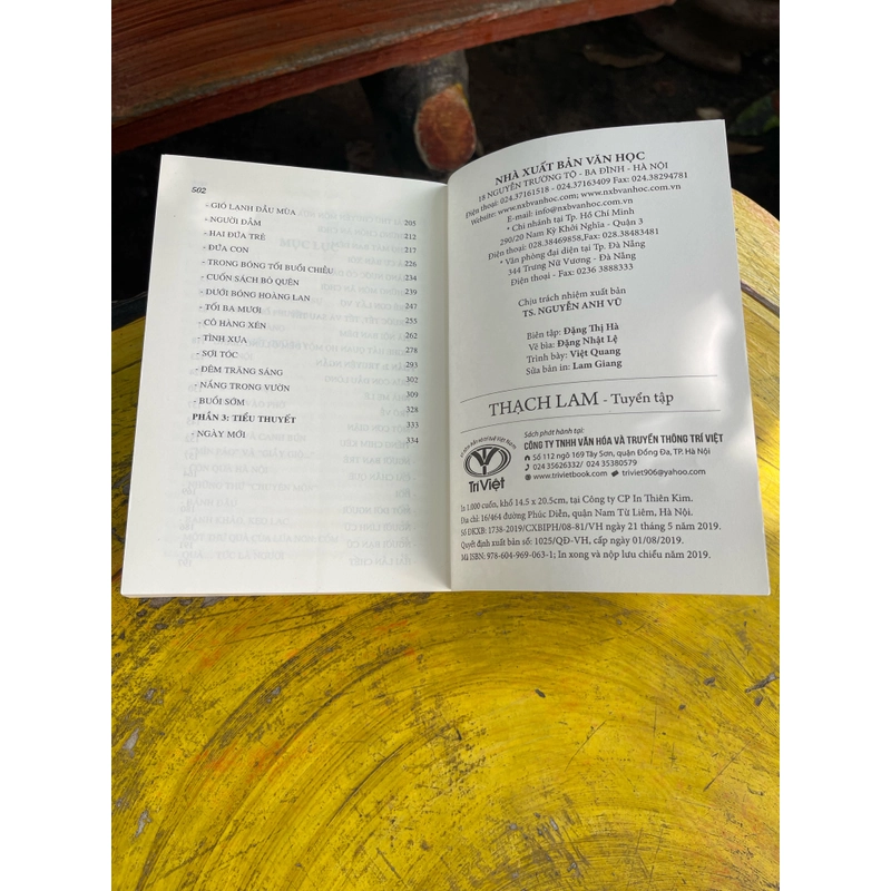 THẠCH LAM TUYỂN TẬP TÁI BẢN 2019 474813