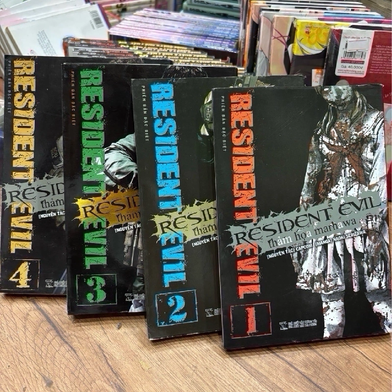 TRUYỆN TRANH RESIDENT EVIL THẢM HỌA MARHAWA 366182