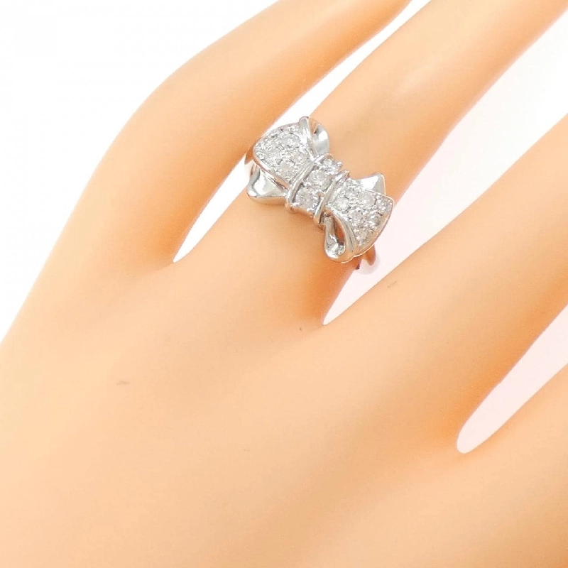 Nhẫn kim cương PT900 hình ruy băng 0.50CT - Hàng hiệu Chính hãng 853566