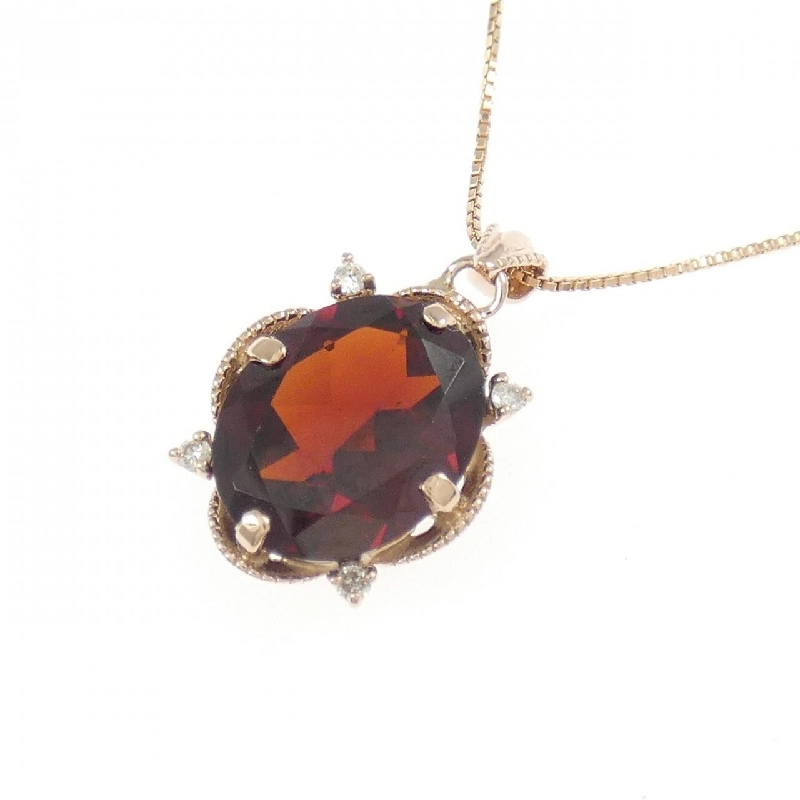 K10PG Garnet Necklace - Hàng hiệu Authentic 860189