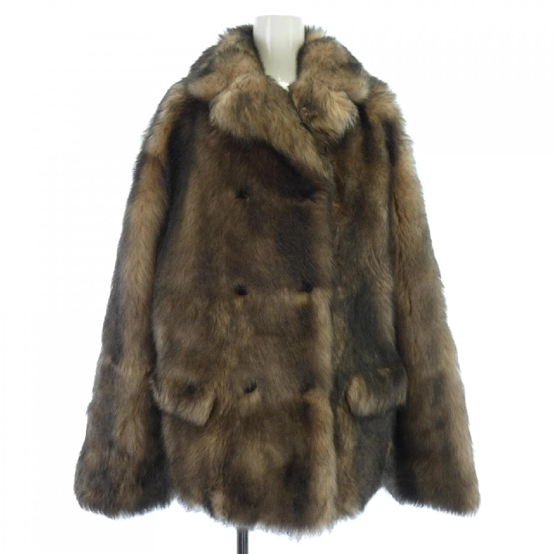 MIU MIU ÁO KHOÁC LÔNG CỪU DOUBLE-BREASTED MPG504 SFEO 1106 633694