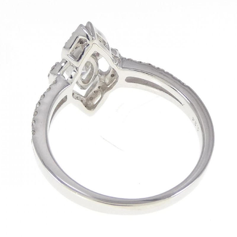 Nhẫn kim cương PT 0.498CT L SI2 cắt Marquise - Hàng hiệu Authentic 879483