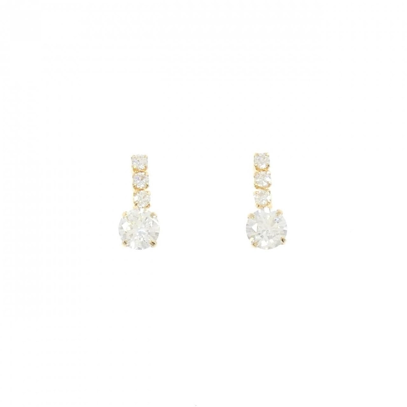 K18YG Cubic Bông tai - Hàng hiệu Chính hãng 875838