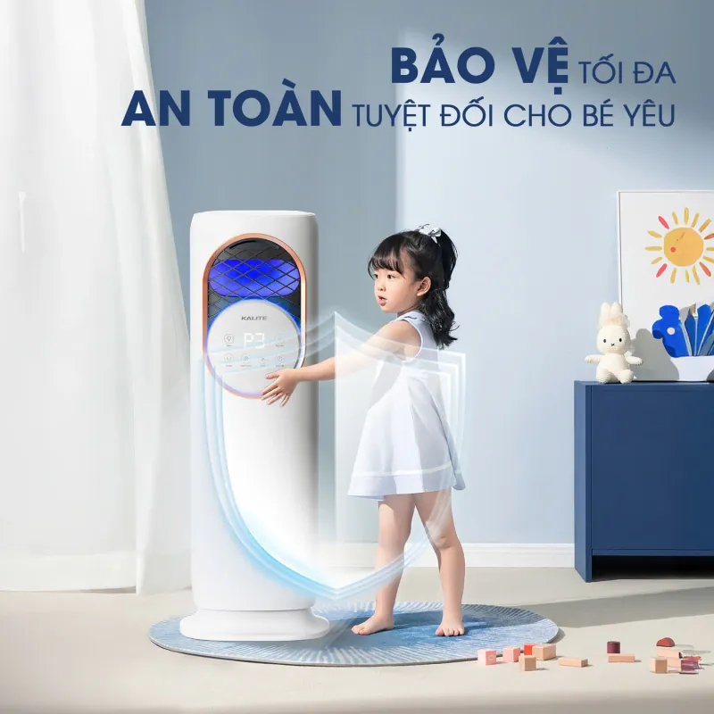 Quạt điều hoà thông minh All in One KSA368 làm mát, sưởi, diệt khuẩn chính hãng 100% 572832