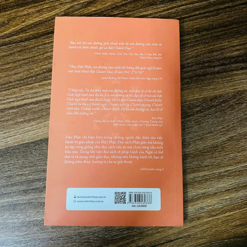 Con đường đi đến giải thoát - Bát Chánh Đạo của Đức Phật -  Gil Fronsdal#HATRA 932766