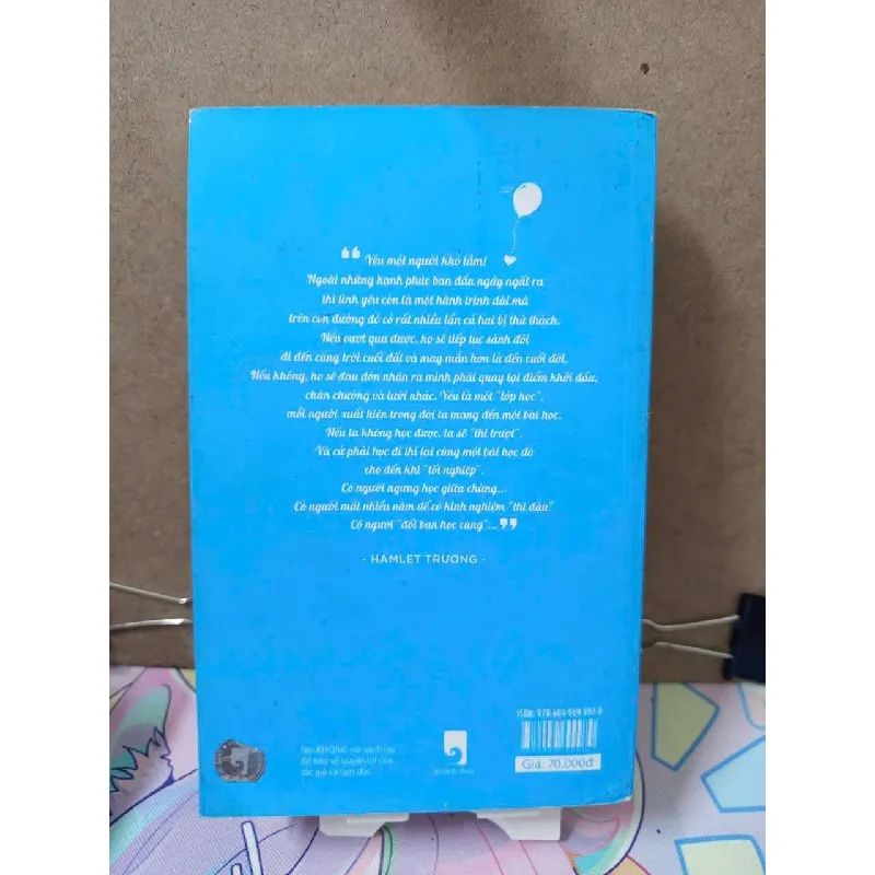 Yêu một người khó lắm ! - Hamlet Trương VĂN HỌC RUBO0810 577916