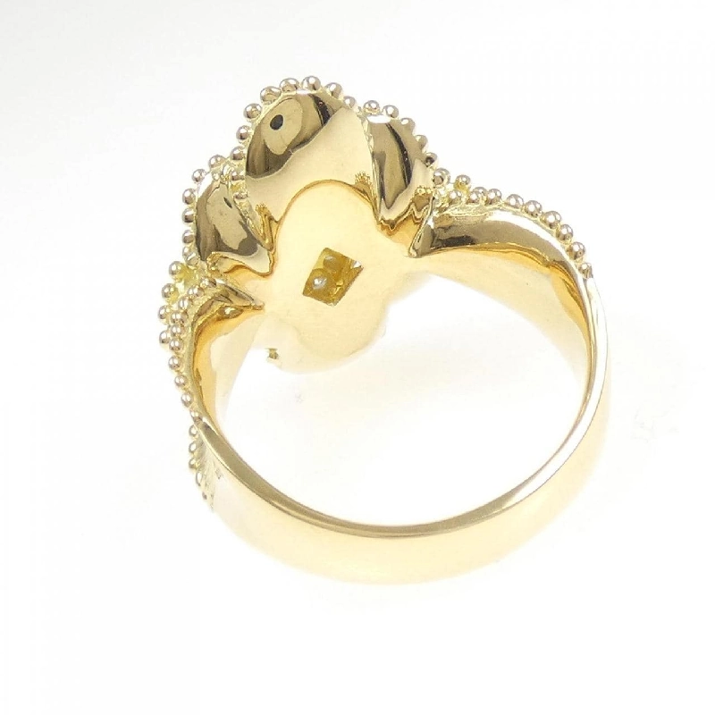 Nhẫn kim cương hoa K18YG 0.21CT - Hàng hiệu Authentic 847814