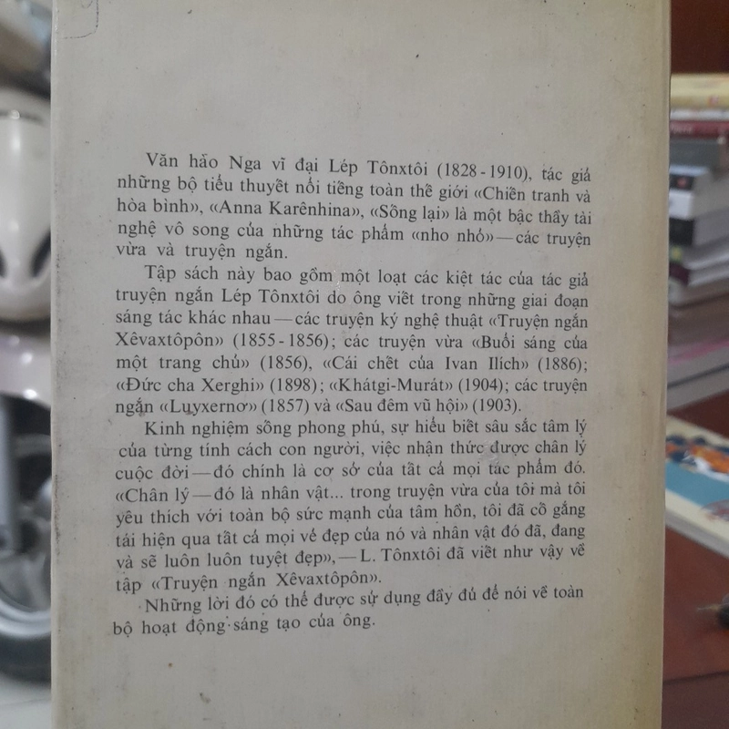 LEP TÔNXTÔI - TRUYỆN CHỌN LỌC (In tại Liên Xô năm 1986) 471560