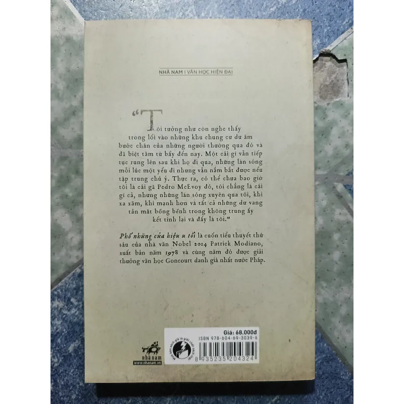 Phố của những hiệu u tối - Patrick Modiano 997342