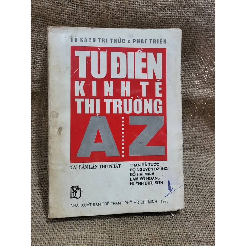 TỪ ĐIỂN KINH TẾ THỊ TRƯỜNG TỪ A ĐẾN Z 301565