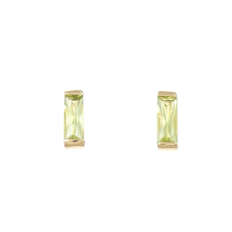 K18YG Peridot Bông tai - Hàng hiệu Chính hãng 869377