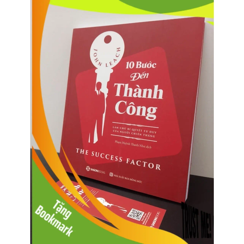 (TẶNG BOOKMARK) 10 Bước Đến Thành Công John Leach New 100% RBK.ASB1808 937916