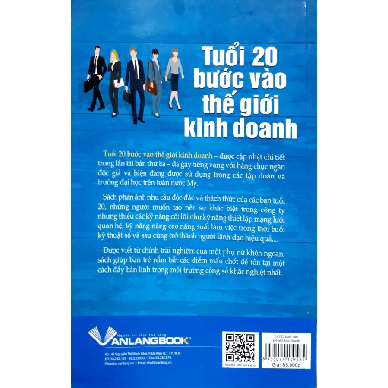 Tuổi 20 Bước Vào Thế Giới Kinh Doanh - Alexandra Levit 308468