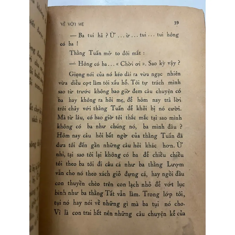 Về Với Mẹ – Thụy Vũ - tủ sách TUỔI HOA 1971 991661