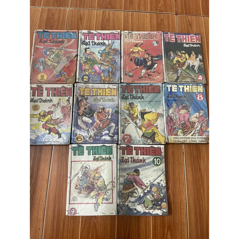 10 quyển truyện tranh Tề thiên đại thánh xuất bản 1991 713357