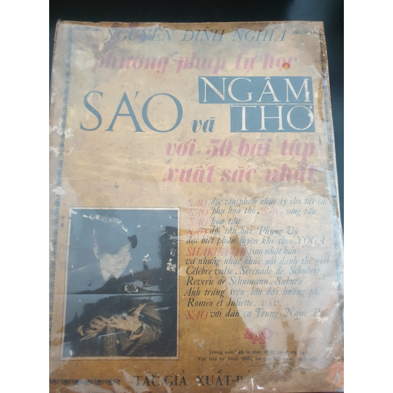 Phương pháp tự học Sáo và Ngâm Thơ (ông vua sáo thần Việt Nam, Nguyễn Đình Nghĩa, 1970) 483858