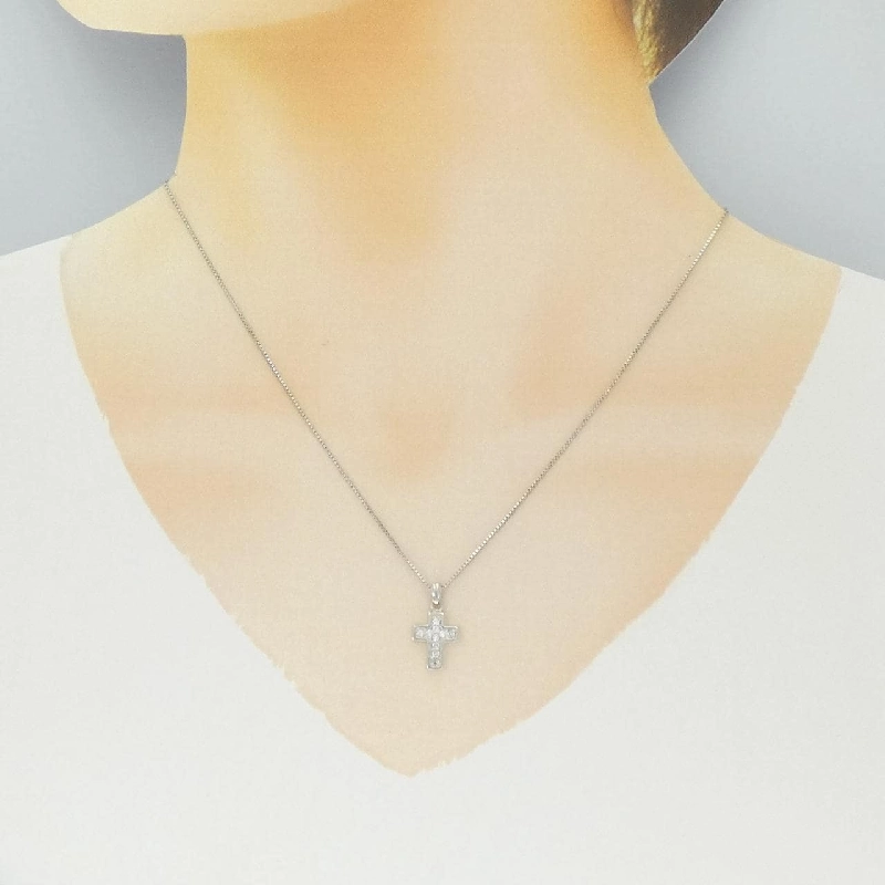 Dây chuyền kim cương PT900/PT850 0.13CT - Hàng hiệu Chính hãng 859623