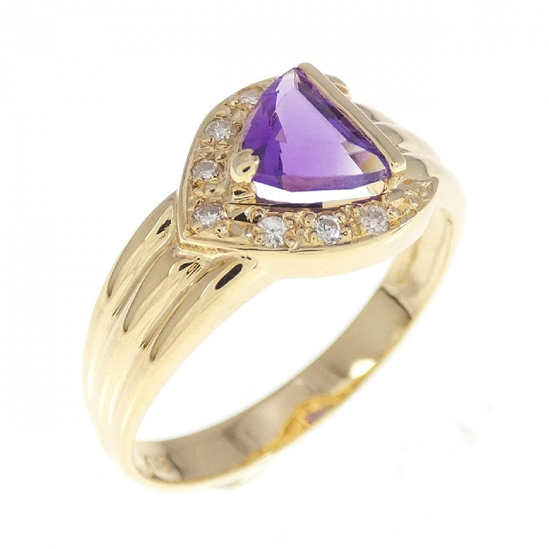 Nhẫn Amethyst K18YG 672637