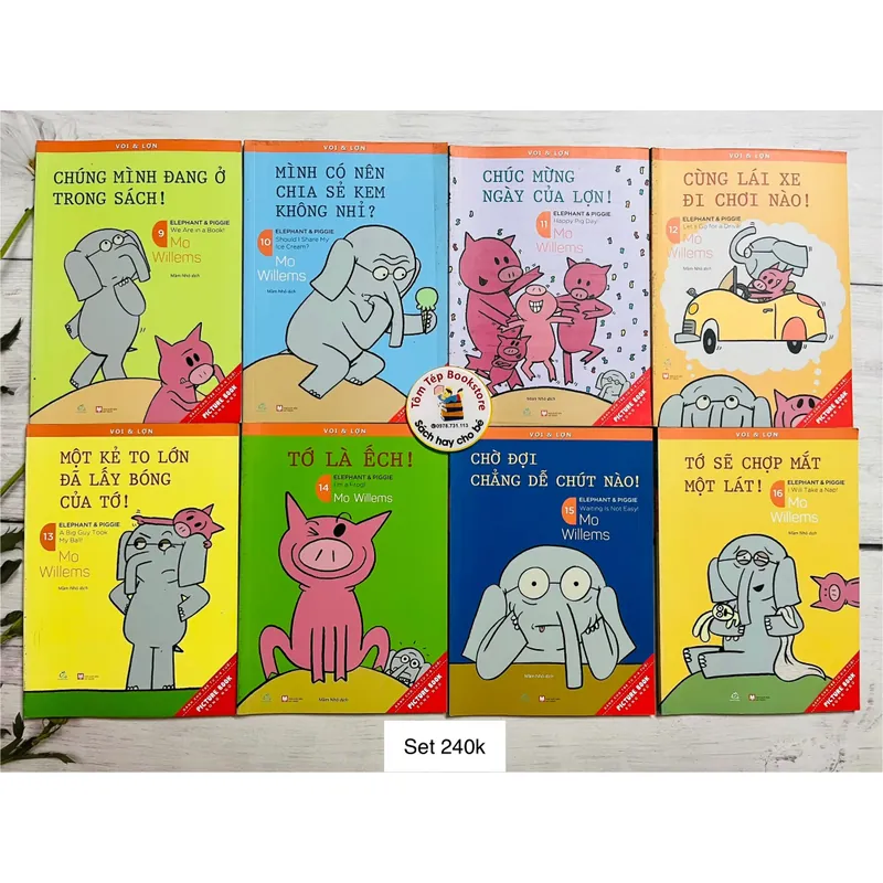 Song ngữ- set truyện Voi và Lợn của Mo Willems 674946